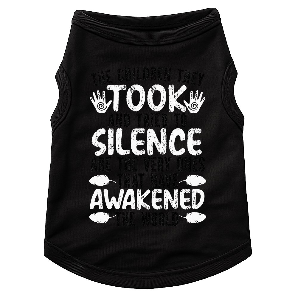 The Children They Took Orange Day Indigenous Children Doggie Tank