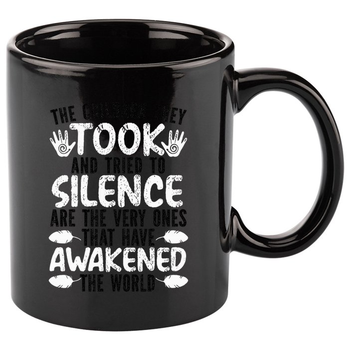 The Children They Took Orange Day Indigenous Children 11oz C Handle Ceramic Mug