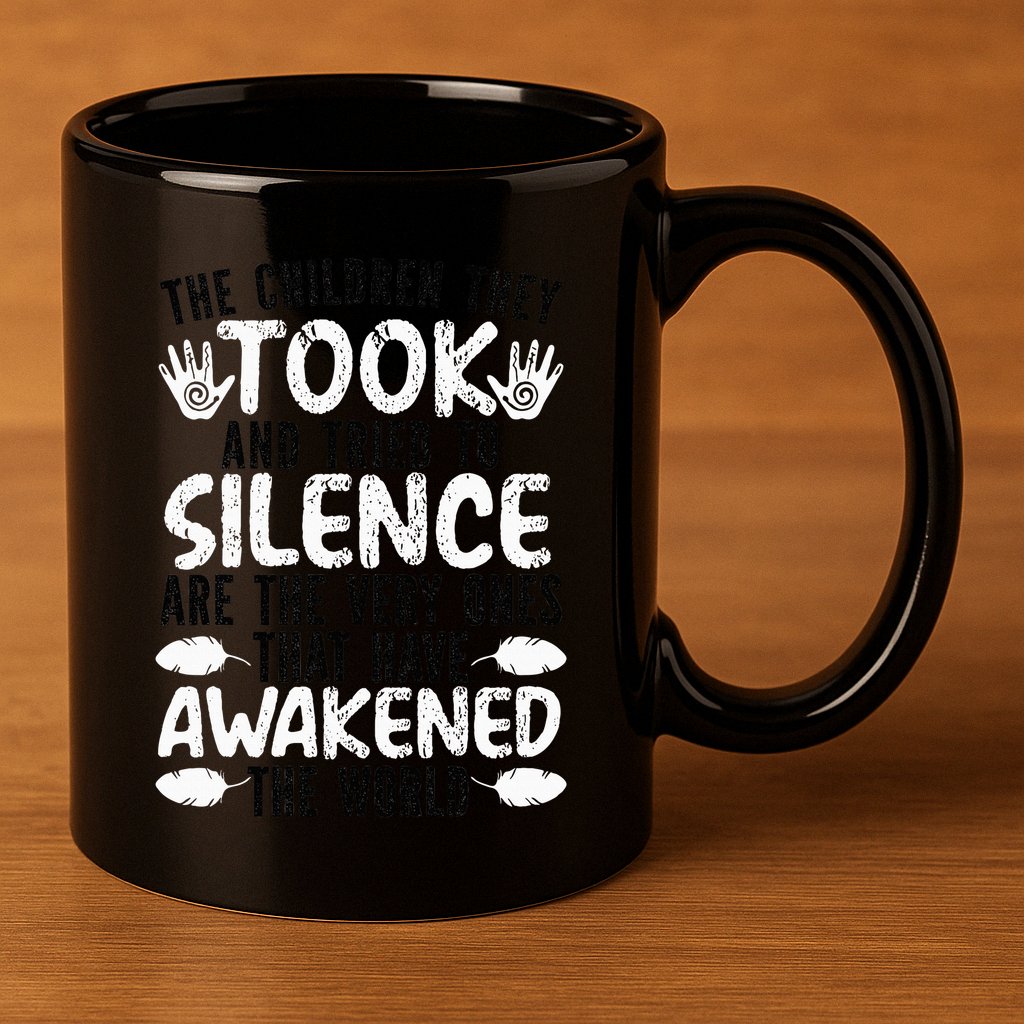 The Children They Took Orange Day Indigenous Children 11oz C Handle Ceramic Mug