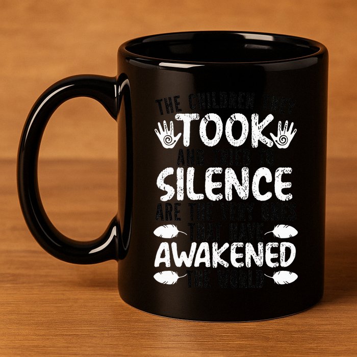 The Children They Took Orange Day Indigenous Children 11oz C Handle Ceramic Mug
