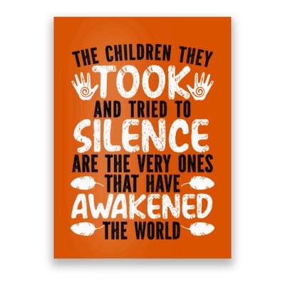 The Children They Took Orange Day Indigenous Children Poster