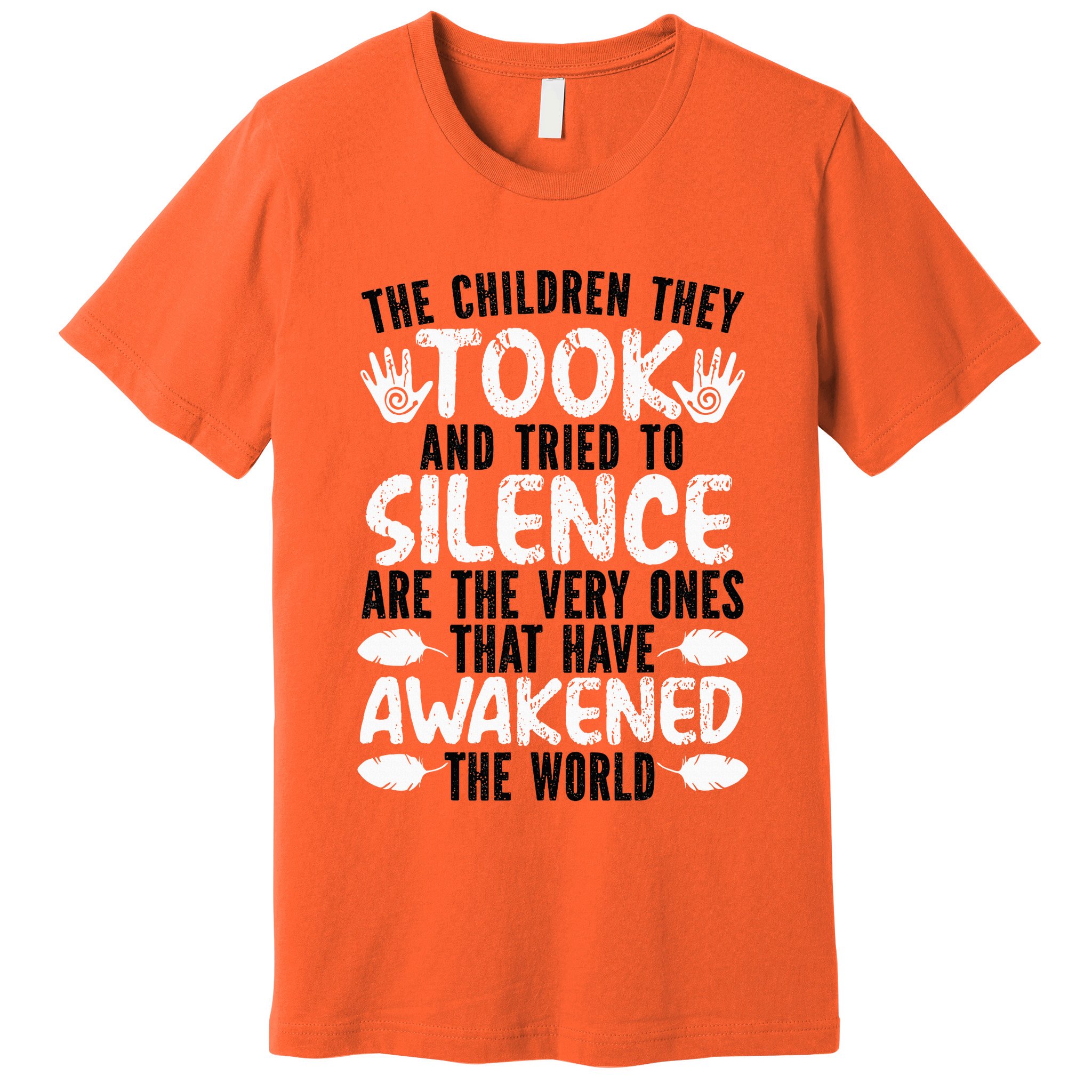 The Children They Took Orange Day Indigenous Children Premium T-Shirt