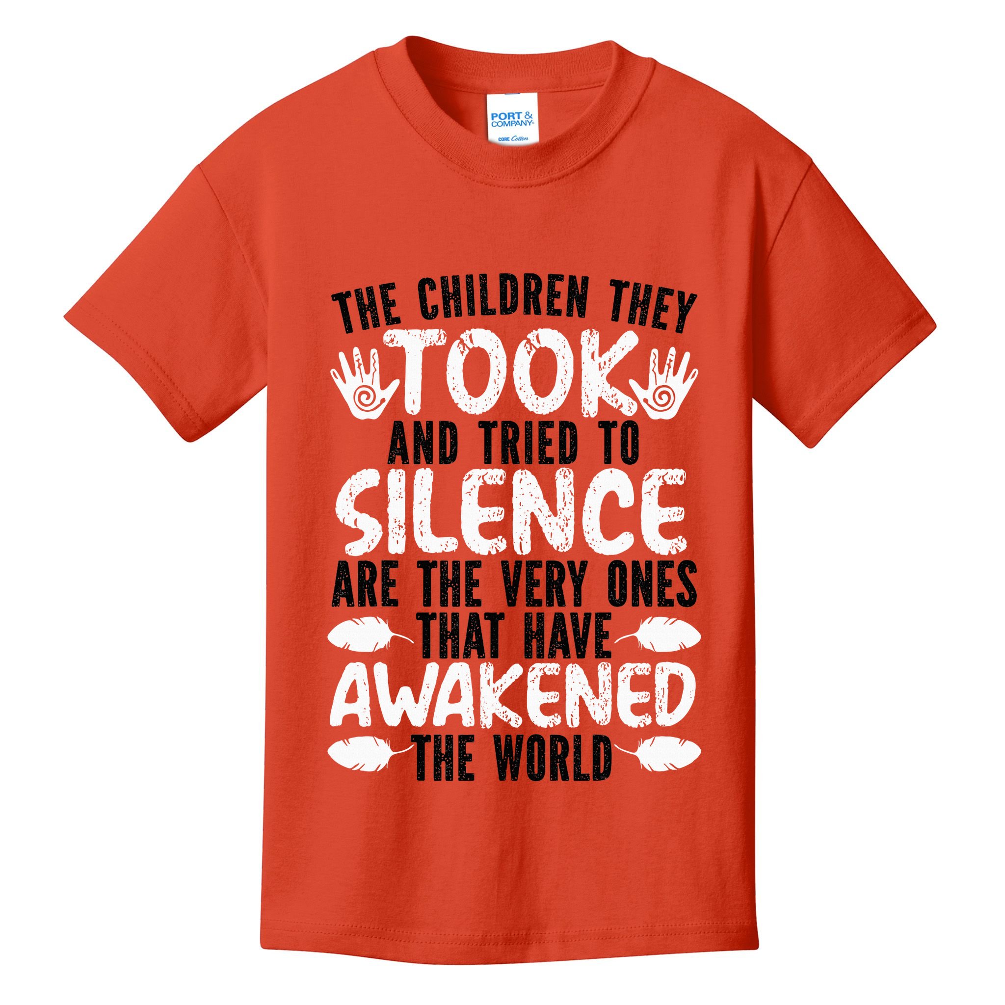 The Children They Took Orange Day Indigenous Children Kids T-Shirt
