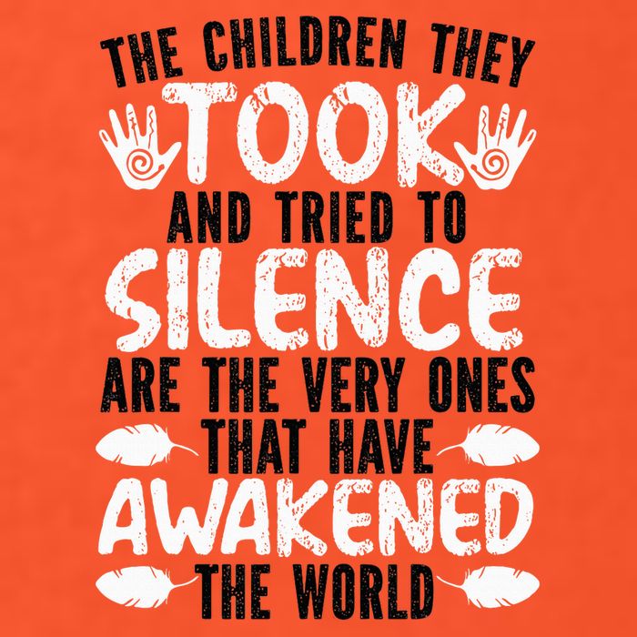 The Children They Took Orange Day Indigenous Children Kids T-Shirt