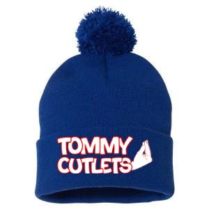 Tommy Cutlets Pom Pom 12in Knit Beanie