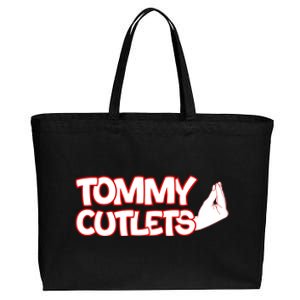 Tommy Cutlets Cotton Canvas Jumbo Tote