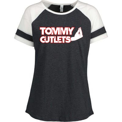 Tommy Cutlets Enza Ladies Jersey Colorblock Tee