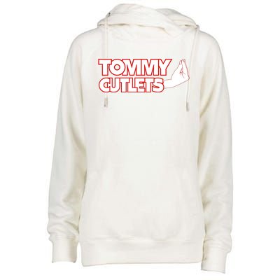 Tommy Cutlets Womens Funnel Neck Pullover Hood