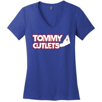 Tommy Cutlets Women's V-Neck T-Shirt