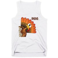 Thanksgiving Cute Turkey Moo IM A Cow Tank Top