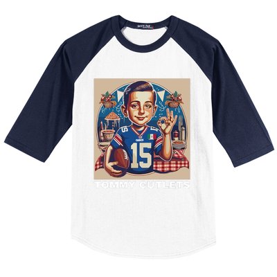 Tommy Cutlets Baseball Sleeve Shirt