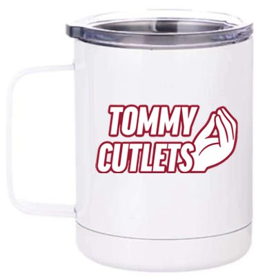 Tommy Cutlets 12 oz Stainless Steel Tumbler Cup