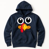 Thanksgiving Cute Turkey Face Hoodie
