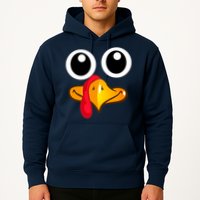 Thanksgiving Cute Turkey Face Hoodie