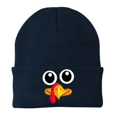 Thanksgiving Cute Turkey Face Knit Cap Winter Beanie