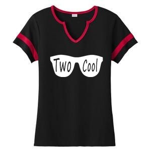 Two Cool Ladies Halftime Notch Neck Tee