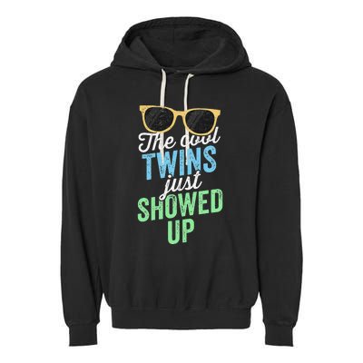 The Cool Twins Just Showed Up Sister Brother School Garment-Dyed Fleece Hoodie