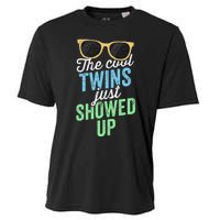 The Cool Twins Just Showed Up Sister Brother School Cooling Performance Crew T-Shirt