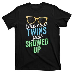 The Cool Twins Just Showed Up Sister Brother School T-Shirt