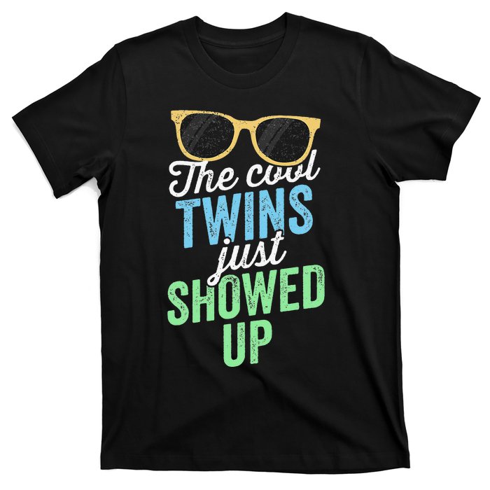 The Cool Twins Just Showed Up Sister Brother School T-Shirt