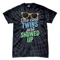 The Cool Twins Just Showed Up Sister Brother School Tie-Dye T-Shirt