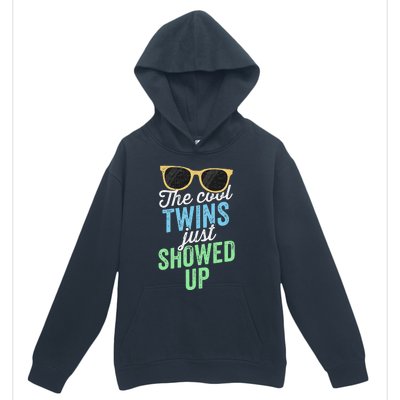 The Cool Twins Just Showed Up Sister Brother School Urban Pullover Hoodie