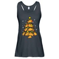 Taco Christmas Tree Xmas Mexican Food Ladies Essential Flowy Tank