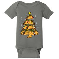 Taco Christmas Tree Xmas Mexican Food Baby Bodysuit