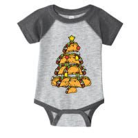 Taco Christmas Tree Xmas Mexican Food Infant Baby Jersey Bodysuit