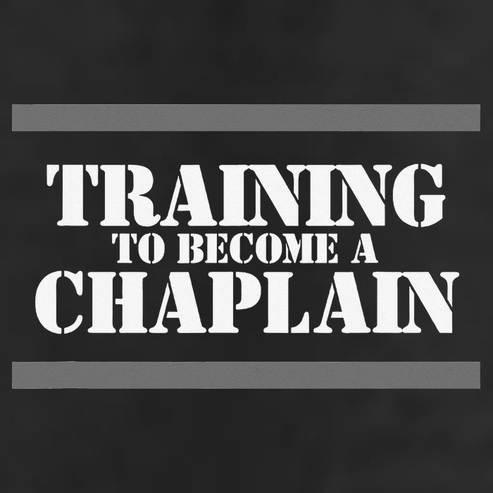 Training Chaplain 7 Panel Mesh Trucker Snapback Hat