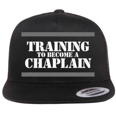 Training Chaplain Flat Bill Trucker Hat