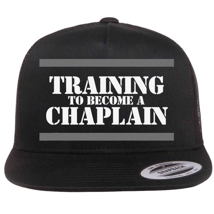 Training Chaplain Flat Bill Trucker Hat