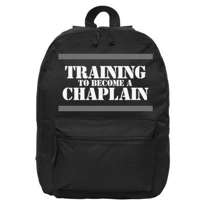 Training Chaplain 16 in Basic Backpack
