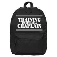 Training Chaplain 16 in Basic Backpack