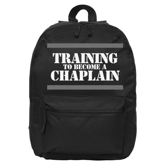 Training Chaplain 16 in Basic Backpack