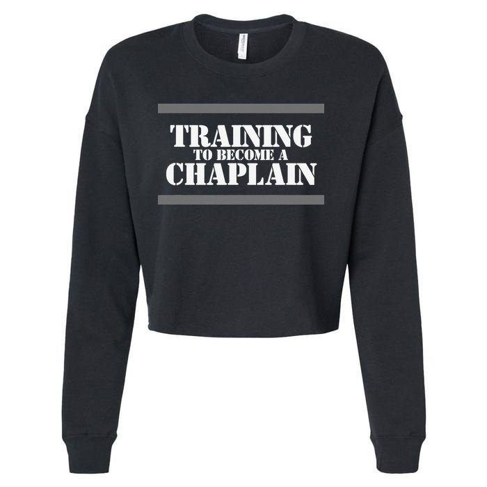 Training Chaplain Cropped Pullover Crew