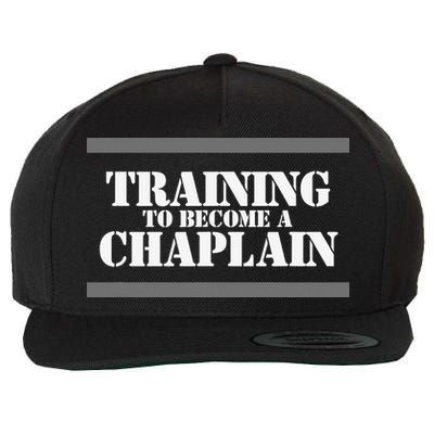 Training Chaplain Wool Snapback Cap
