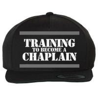 Training Chaplain Wool Snapback Cap