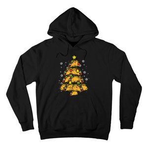 Taco Christmas Tree Xmas Mexican Food Hoodie