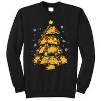 Taco Christmas Tree Xmas Mexican Food Sweatshirt