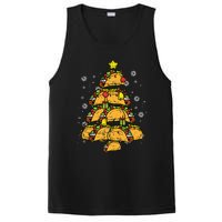 Taco Christmas Tree Xmas Mexican Food PosiCharge Competitor Tank