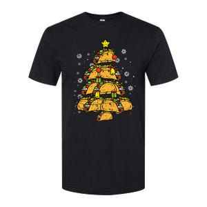 Taco Christmas Tree Xmas Mexican Food Softstyle CVC T-Shirt