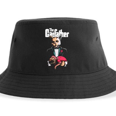 The Catfather Sustainable Bucket Hat