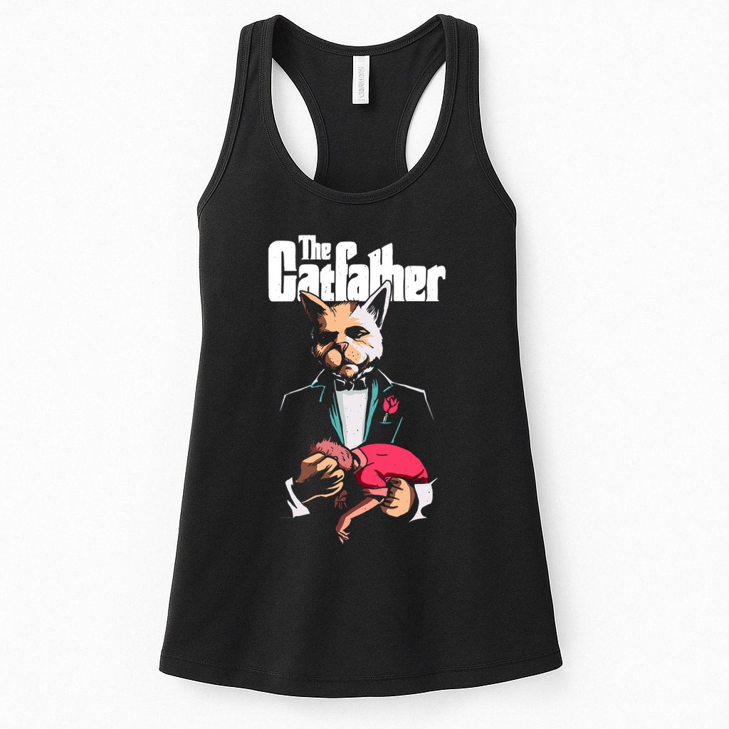 The Catfather Womens Tank Top