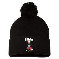 The Catfather Pom Pom 12in Knit Beanie