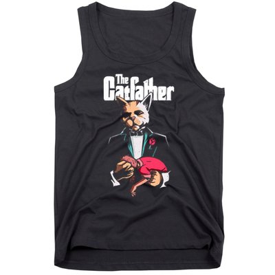 The Catfather Tank Top