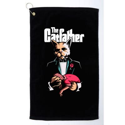 The Catfather Golf Towel