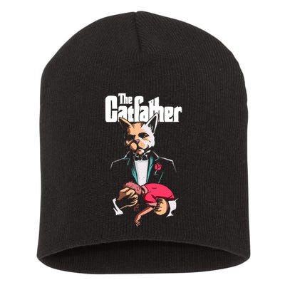 The Catfather Short Acrylic Beanie