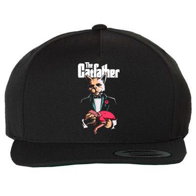 The Catfather Wool Snapback Cap