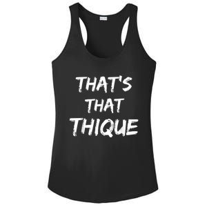 Thique Cute Trendy Top Thats That Thique Cute Concert Outfit Ladies PosiCharge Competitor Racerback Tank